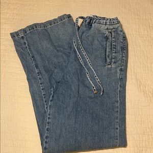 Zara Blue Straight Leg Jeans
